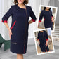 ❄️Winter Specials❄️Women Modisches High-End-Kleid mit Seitenreißverschluss