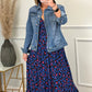 Leopardenkleid mit geraffter Taille