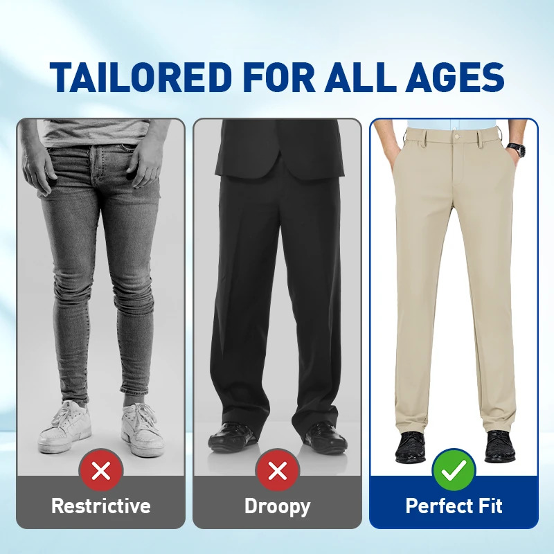 🔥2026 Hot Sale✨💖Breathable Comfortable Men's Stretch Casual Trousers