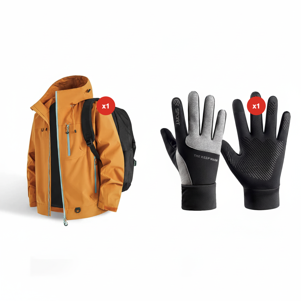 🥳2026 HOT SALE🥳💞50K+ SOLD!🚶‍♀️ 🌧️Lightweight Waterproof Jacket – Move freely, stay dry! No bulky layers, just comfortable protection. Handy pockets, adjustable hood. Perfect for daily walks. 🌿🧥