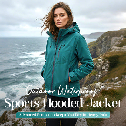 🥳2026 HOT SALE🥳💞50K+ SOLD!🚶‍♀️ 🌧️Lightweight Waterproof Jacket – Move freely, stay dry! No bulky layers, just comfortable protection. Handy pockets, adjustable hood. Perfect for daily walks. 🌿🧥