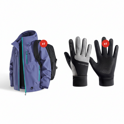🥳2026 HOT SALE🥳💞50K+ SOLD!🚶‍♀️ 🌧️Lightweight Waterproof Jacket – Move freely, stay dry! No bulky layers, just comfortable protection. Handy pockets, adjustable hood. Perfect for daily walks. 🌿🧥