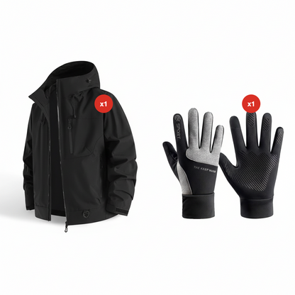 🥳2026 HOT SALE🥳💞50K+ SOLD!🚶‍♀️ 🌧️Lightweight Waterproof Jacket – Move freely, stay dry! No bulky layers, just comfortable protection. Handy pockets, adjustable hood. Perfect for daily walks. 🌿🧥