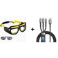📢📢50   % OFF !!✨Rechargeable LED Glasses Headlamp