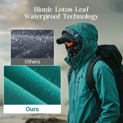 🥳2026 HOT SALE🥳💞50K+ SOLD!🚶‍♀️ 🌧️Lightweight Waterproof Jacket – Move freely, stay dry! No bulky layers, just comfortable protection. Handy pockets, adjustable hood. Perfect for daily walks. 🌿🧥
