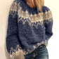 Lässiger Damen Pullover mit Jacquardmuster