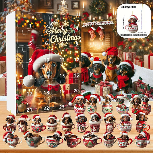 💥Verkauf 50% Rabatt🎄Weihnachts-Blindschachtel (Welpen-Dekoration)🐶