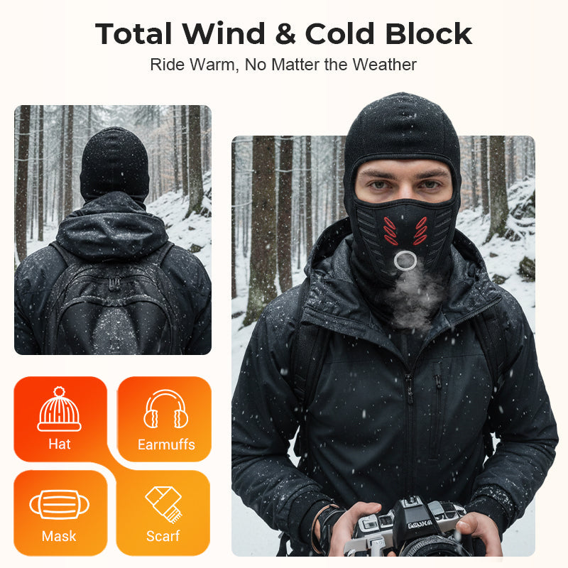 🔥Full-Face Windproof, Winter Warmth❄️ Unisex Full Face Mask – Full Coverage, Windproof & Warm ✨