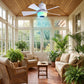 🔥💡 LAST DAY – 50% OFF!Smart Ceiling Fan Light – Bluetooth Speaker, 16M RGB Colors, E27 fit – breeze & beats in one. 🎵🌀✨