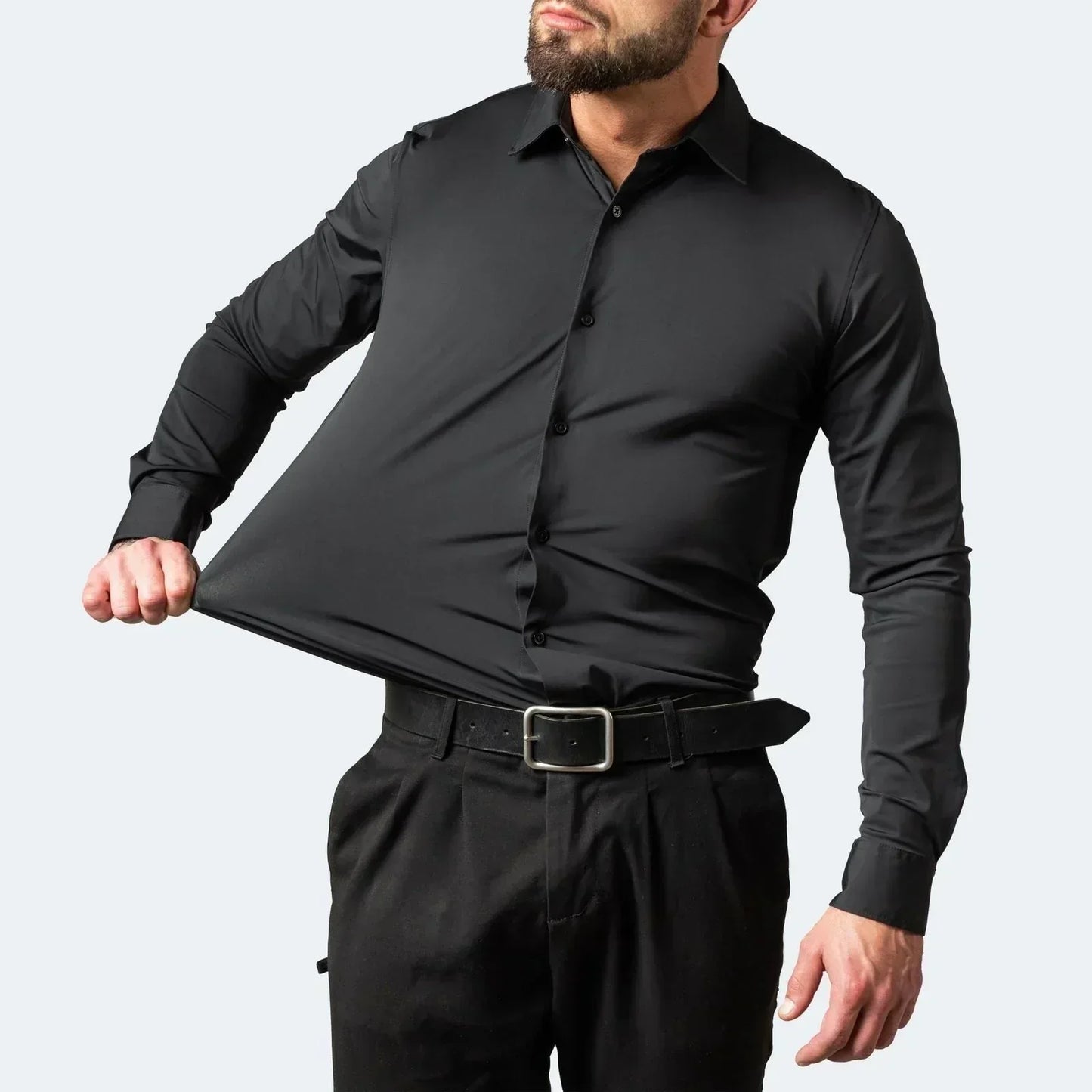 🔥Men's Stretch Short Sleeve Shirt