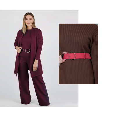 🥳2026 HOT SALE🥳💞50K+ SOLD!🍂💞 Embrace Autumn in Cozy, Polished Style. Elegant Cardigan, Top & Pants Set. 🍁👚