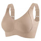 🎁Kaufen Sie 1 und erhalten Sie 3 Packungen💕Gerippter Push-up-BH für Frauen, verstellbar, kabellos💃
