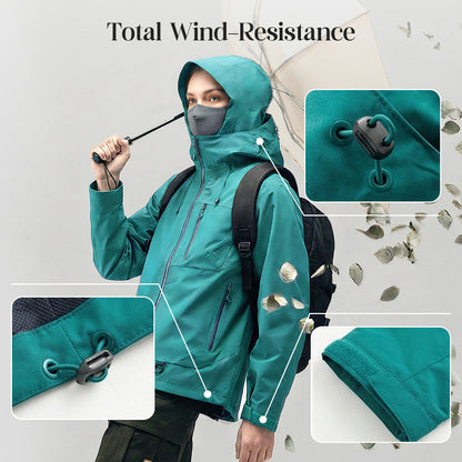 🥳2026 HOT SALE🥳💞50K+ SOLD!🚶‍♀️ 🌧️Lightweight Waterproof Jacket – Move freely, stay dry! No bulky layers, just comfortable protection. Handy pockets, adjustable hood. Perfect for daily walks. 🌿🧥