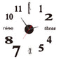 📢📢50 % OFF !! 3D Wall Decal Decorative Clock