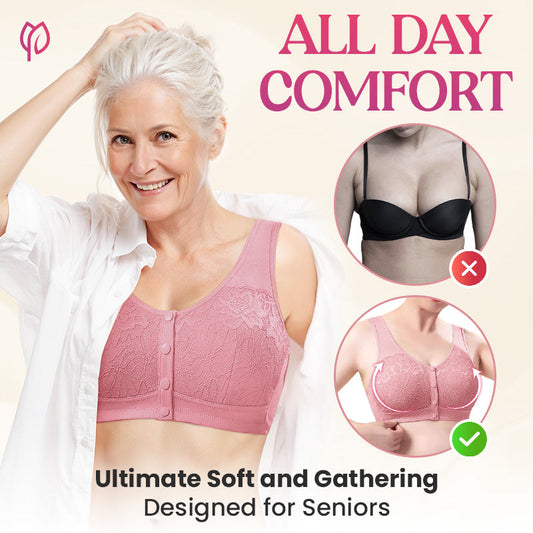 ✨Buy 1, Get 1 Free💥Comfortable, wireless shaping bra with front buttons