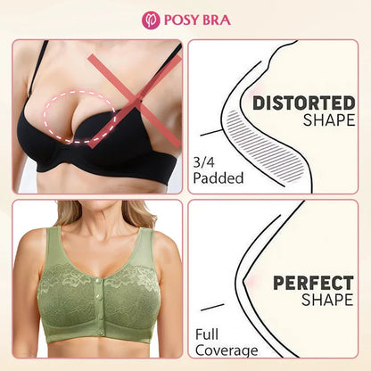 ✨Buy 1, Get 1 Free💥Comfortable, wireless shaping bra with front buttons