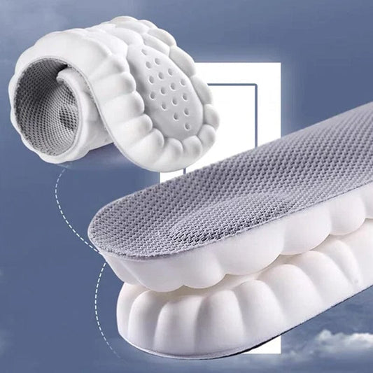🔥4D Shoe Cloud Insoles for Men Women, Soft Memory Foam Orthotic Shoe Inserts Sports Insoles