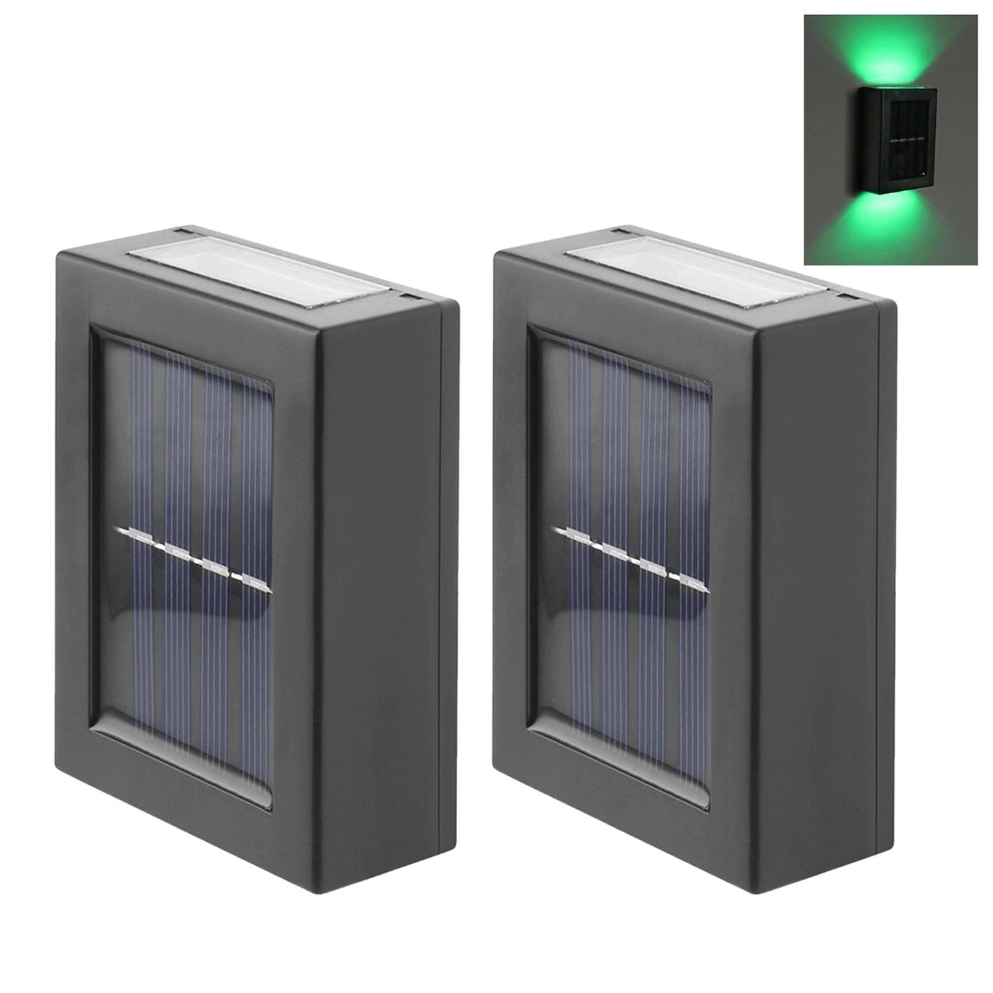 ✨LED SOLARLAMPE WASSERDICHT WANDLEUCHTE