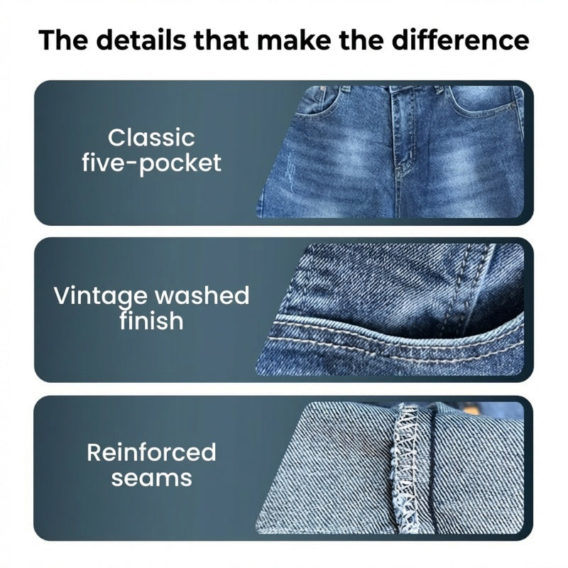 🖤Black Friday Sale:50% OFF🖤 👖Men's Modern Slim Fit Stretch Jeans