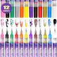 🎁✨ Nagellack-Set mit 12 Farben für kreative Designs 💅🎨