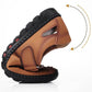Modische PU-Ledersandalen mit Löchern