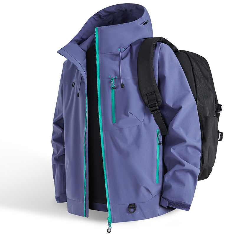 🥳2026 HOT SALE🥳💞50K+ SOLD!🚶‍♀️ 🌧️Lightweight Waterproof Jacket – Move freely, stay dry! No bulky layers, just comfortable protection. Handy pockets, adjustable hood. Perfect for daily walks. 🌿🧥
