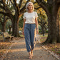 💎 2026 New Women's Summer Cotton Linen Wide-Leg Pants – Breathable, Wrinkle-Free & Relaxed Fit 🍃