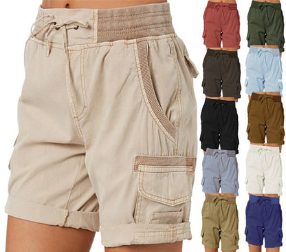 🔥Lockere, lässige Shorts für Damen mit hoher Taille