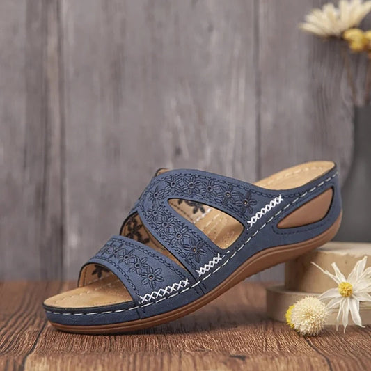 Letzter Tag 50 % Rabatt🌟Hochwertige orthopädische Slipper-Sandalen mit dickem Plateau