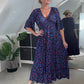 Leopardenkleid mit geraffter Taille
