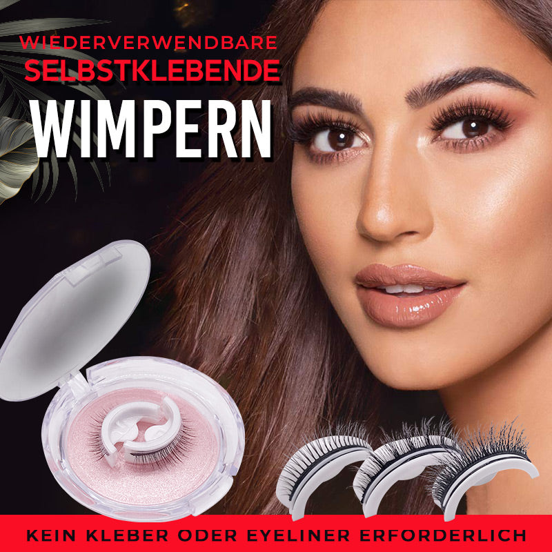 🔥Wiederverwendbare selbstklebende Wimpern 🔥(50% RABATT)