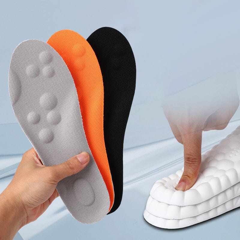 🔥4D Shoe Cloud Insoles for Men Women, Soft Memory Foam Orthotic Shoe Inserts Sports Insoles