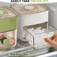 🌞Tragbarer Eiswürfelbereiter mit Deckel und Aufbewahrungsbox