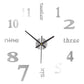 📢📢50 % OFF !! 3D Wall Decal Decorative Clock