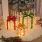 🌟Weihnachtliche leuchtende Geschenkschachtel Dekorationen🎁