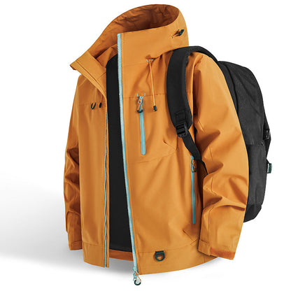 🥳2026 HOT SALE🥳💞50K+ SOLD!🚶‍♀️ 🌧️Lightweight Waterproof Jacket – Move freely, stay dry! No bulky layers, just comfortable protection. Handy pockets, adjustable hood. Perfect for daily walks. 🌿🧥