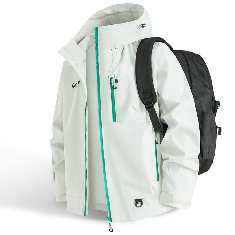 🥳2026 HOT SALE🥳💞50K+ SOLD!🚶‍♀️ 🌧️Lightweight Waterproof Jacket – Move freely, stay dry! No bulky layers, just comfortable protection. Handy pockets, adjustable hood. Perfect for daily walks. 🌿🧥
