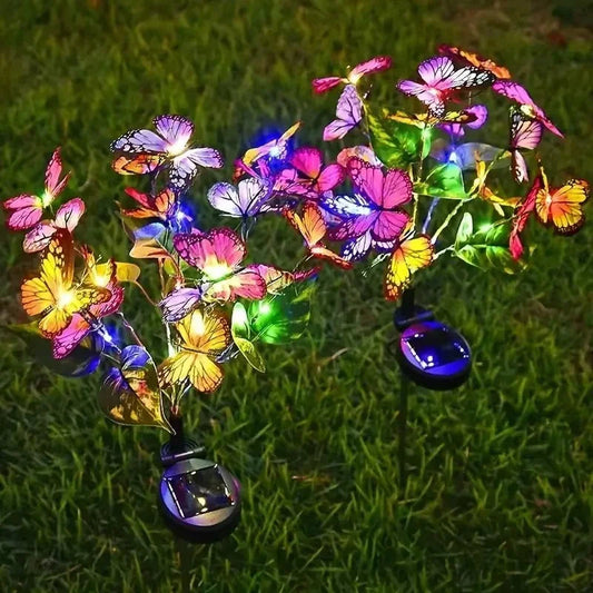 🔥2026 New Arrivals: 50% Off for a Limited Time!🔥🦋Hot Sale Offers-Solar Outdoor Butterfly Lights💐