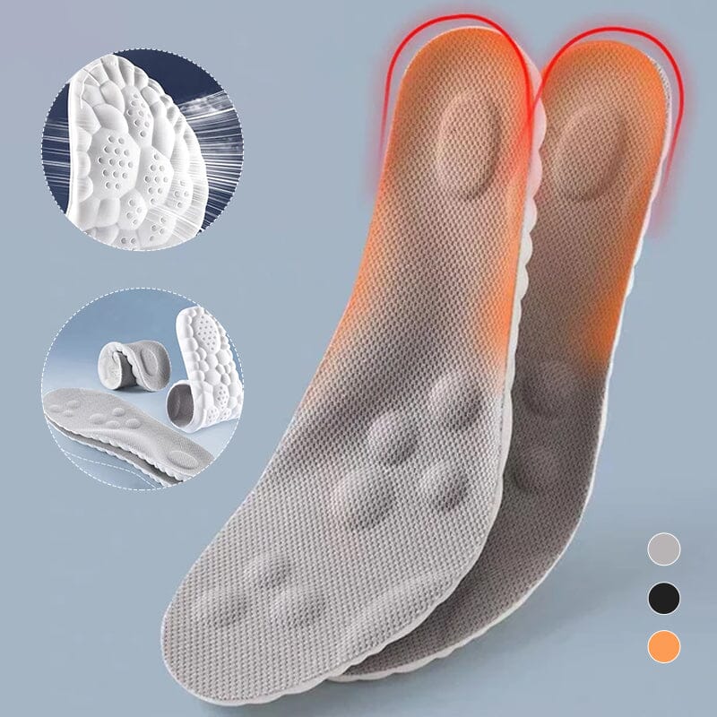🔥4D Shoe Cloud Insoles for Men Women, Soft Memory Foam Orthotic Shoe Inserts Sports Insoles