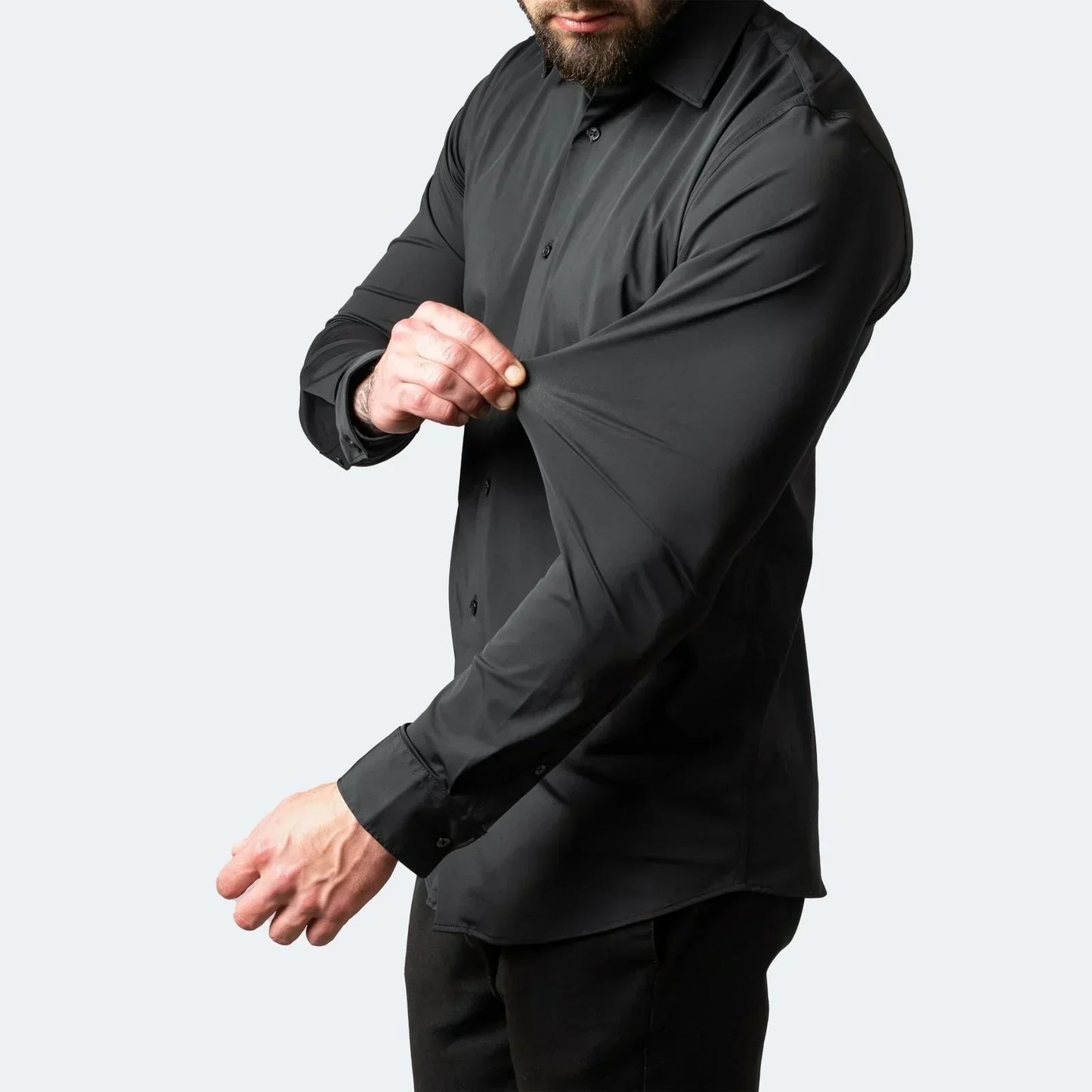 🔥Men's Stretch Short Sleeve Shirt