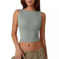 Sexy ärmelloses Crop-Top für Damen