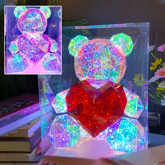 💕Anniversary Special - 50% OFF🎁Colorful Glowing Bear