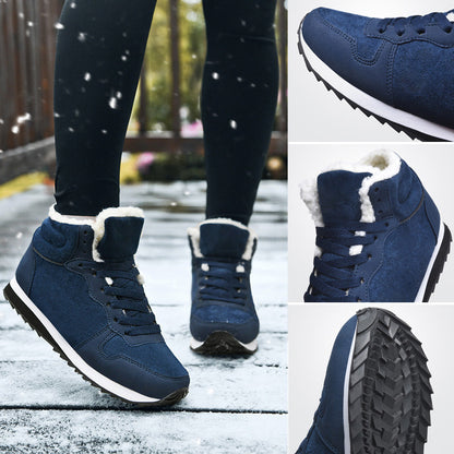 🔥👟HEISSER SALE 49 % Rabatt – 🔥Unisex-Winterschuhe mit dickem Fell