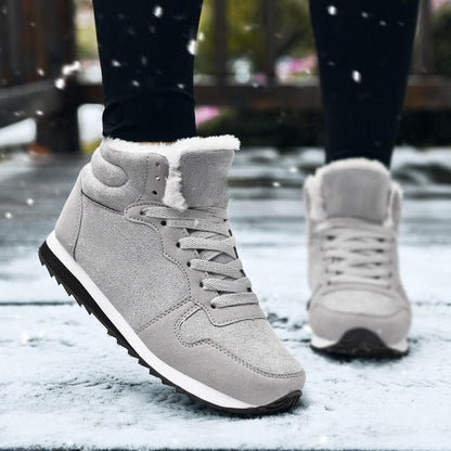 🔥👟HEISSER SALE 49 % Rabatt – 🔥Unisex-Winterschuhe mit dickem Fell