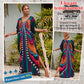 Langes Strandkleid mit Print