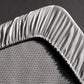 Seidiges, kühles Spannbettlaken aus synthetischem Satin