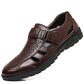 Herren-Sommersandalen aus echtem Leder, atmungsaktiv