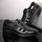 Herren-Sommersandalen aus echtem Leder, atmungsaktiv