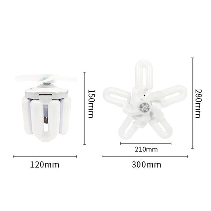 Faltbarer Kreativ-Ventilator mit Beleuchtung