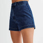 💕Zweiteiliges lässiges Denim-Oberteil für Damen